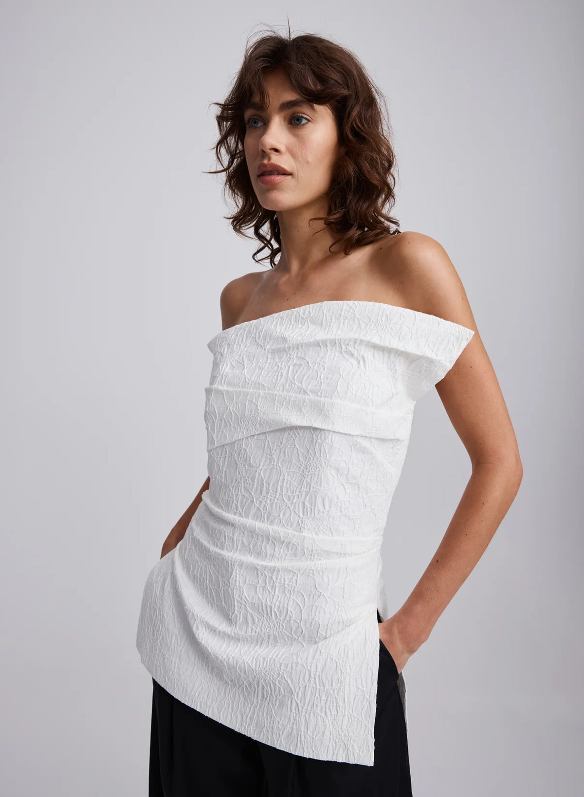 Valletta Top White