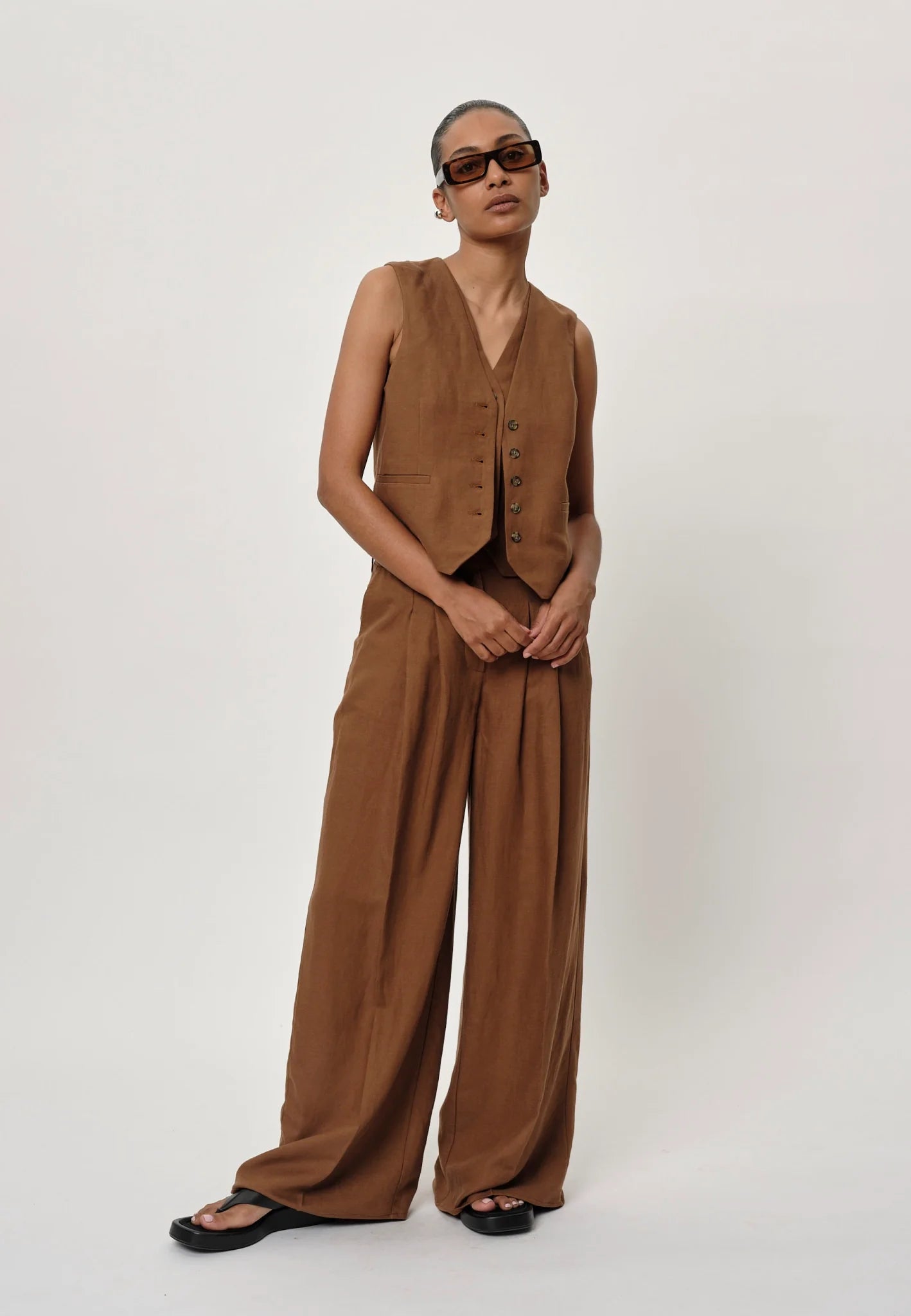Lotus Pant - Toffee