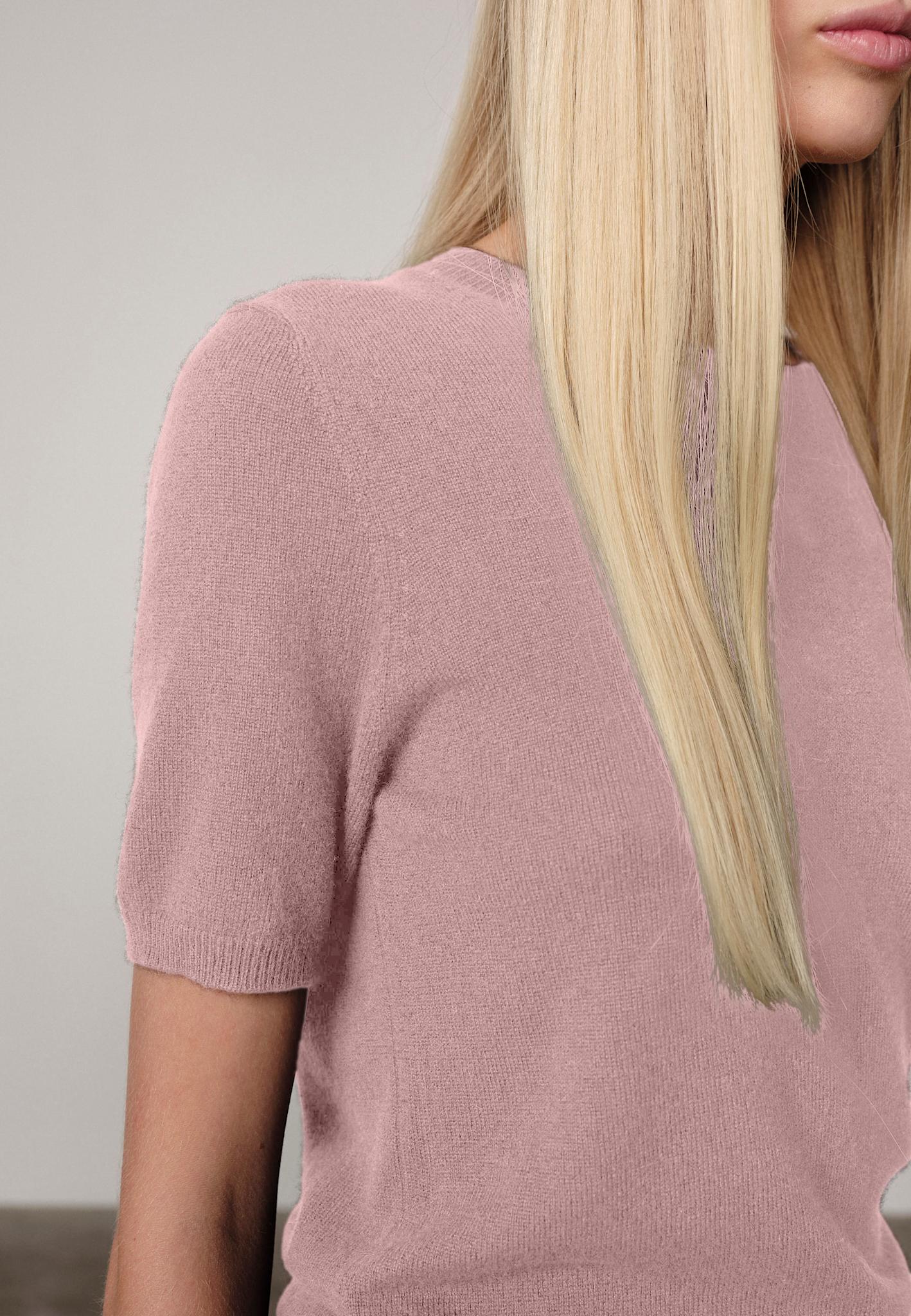 Thora Knit T-Shirt Soft Pink