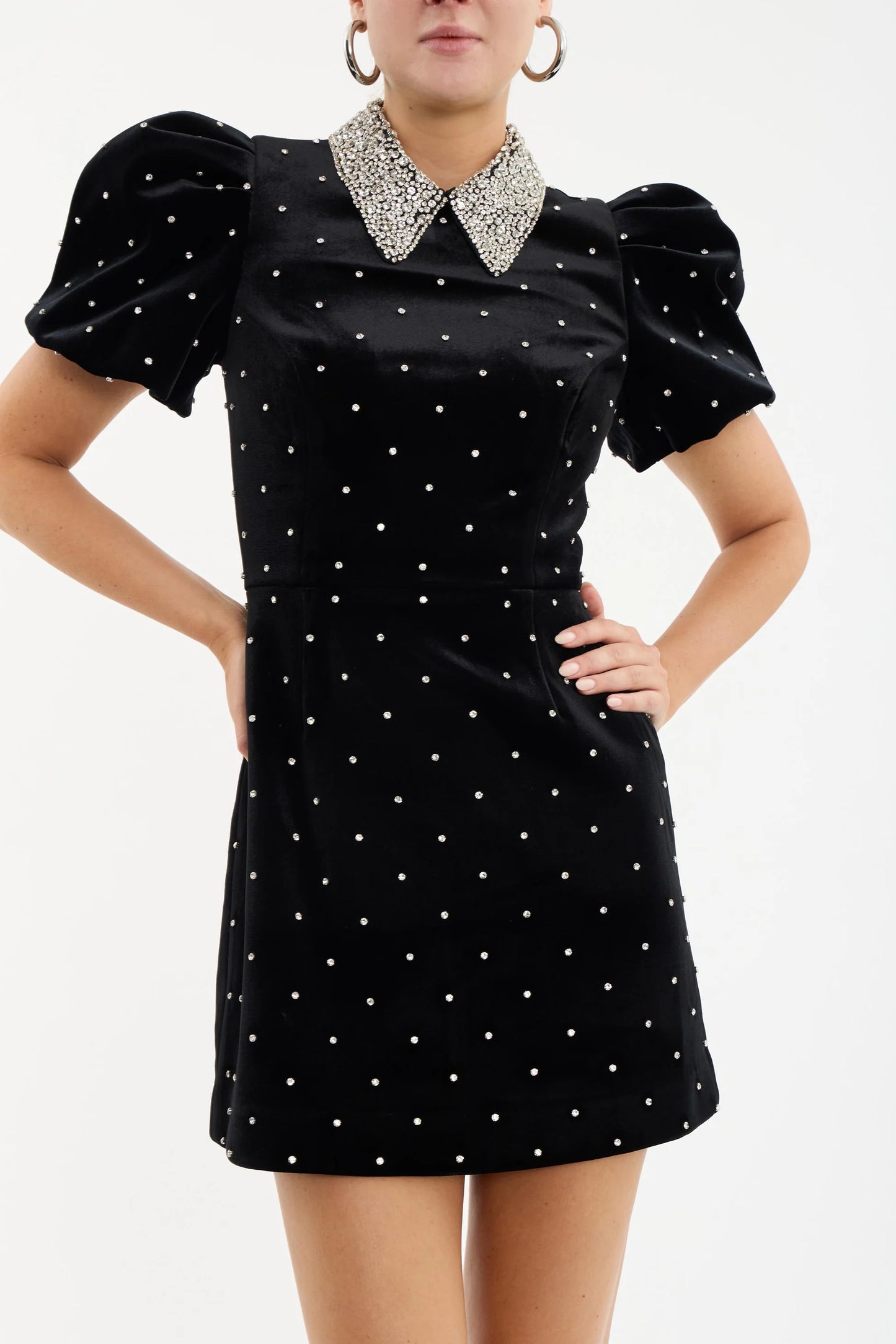 Alisa Puff Sleeve Mini Dress