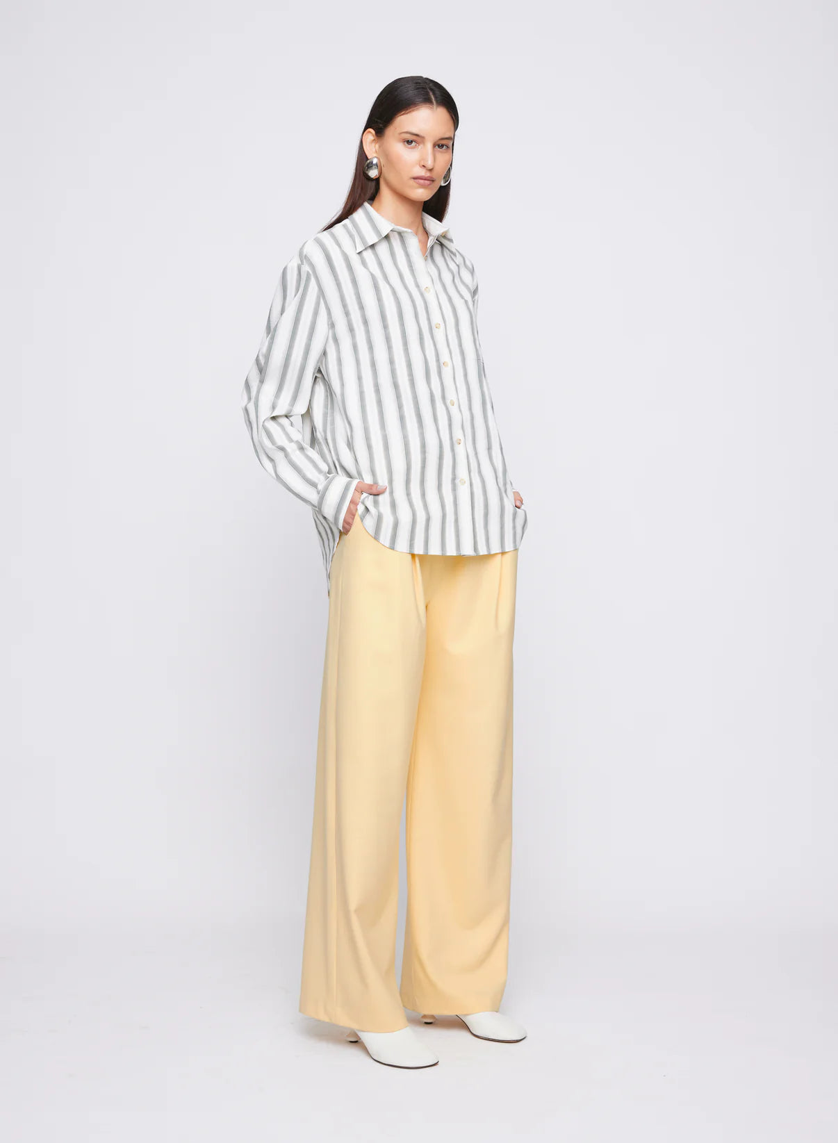 Brooklyn Shirt - Meadow Stripe