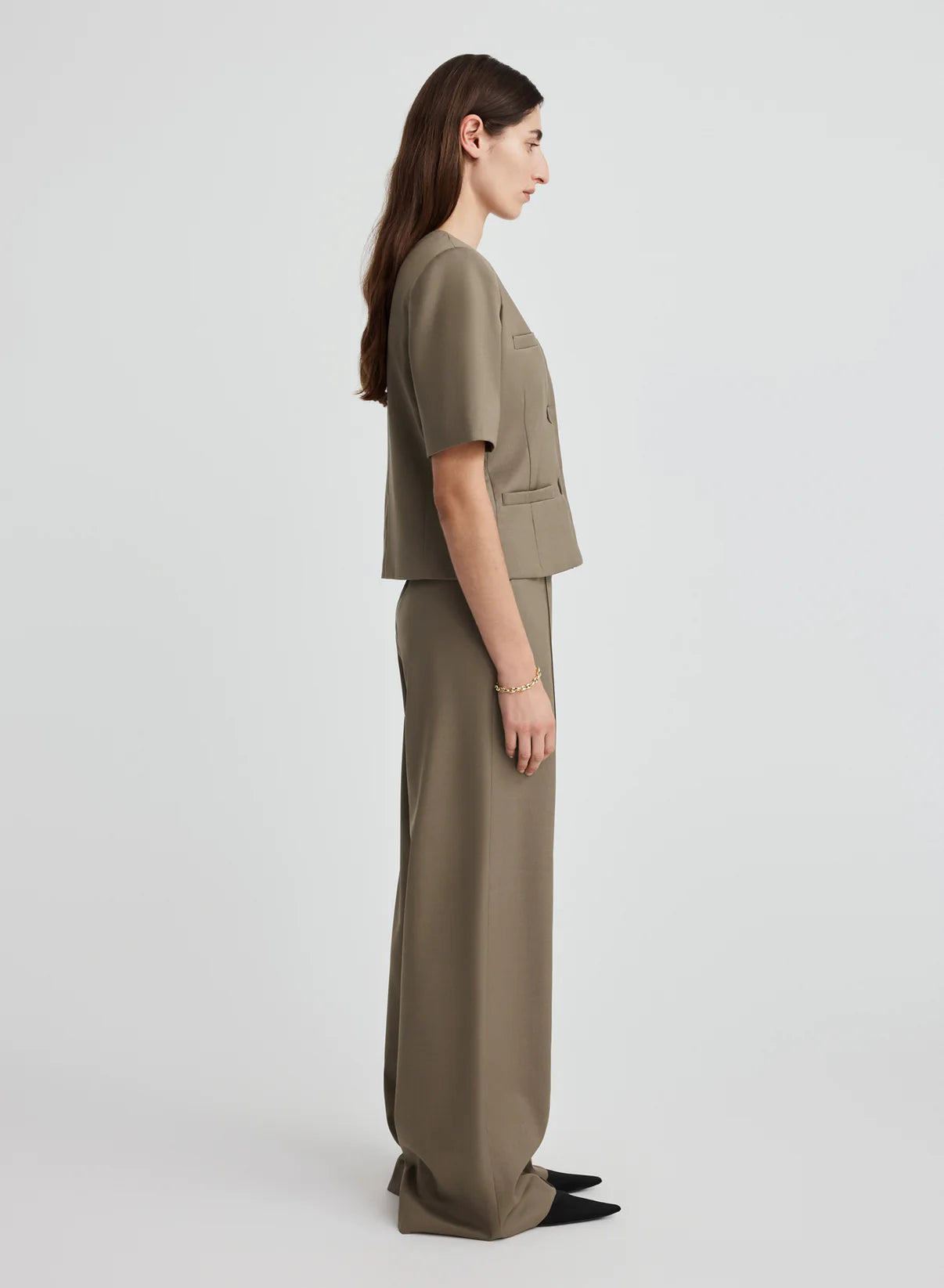 Priestly Jacket Taupe