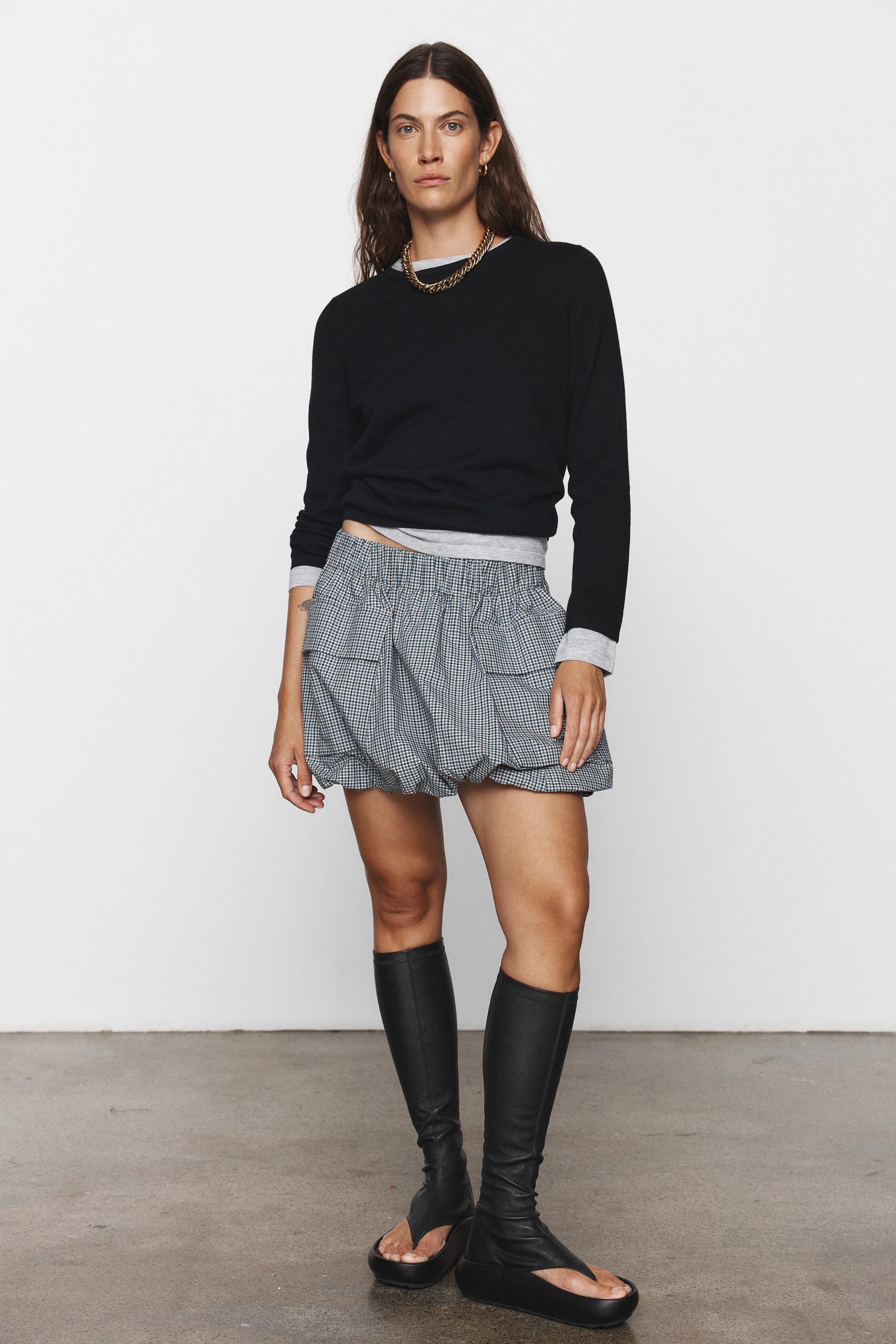 Amber Layered Knit