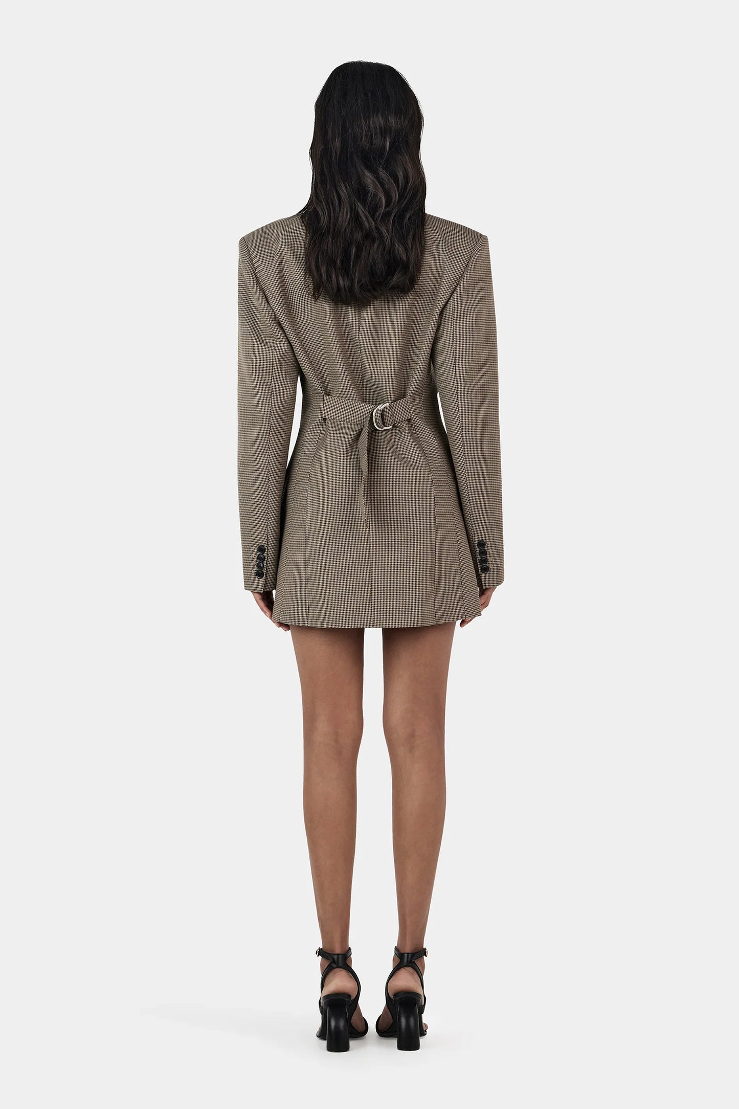 Callum Blazer Dress Chestnut