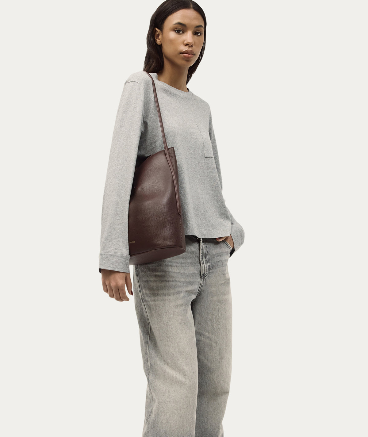 Clippity Tote Dark Cherry