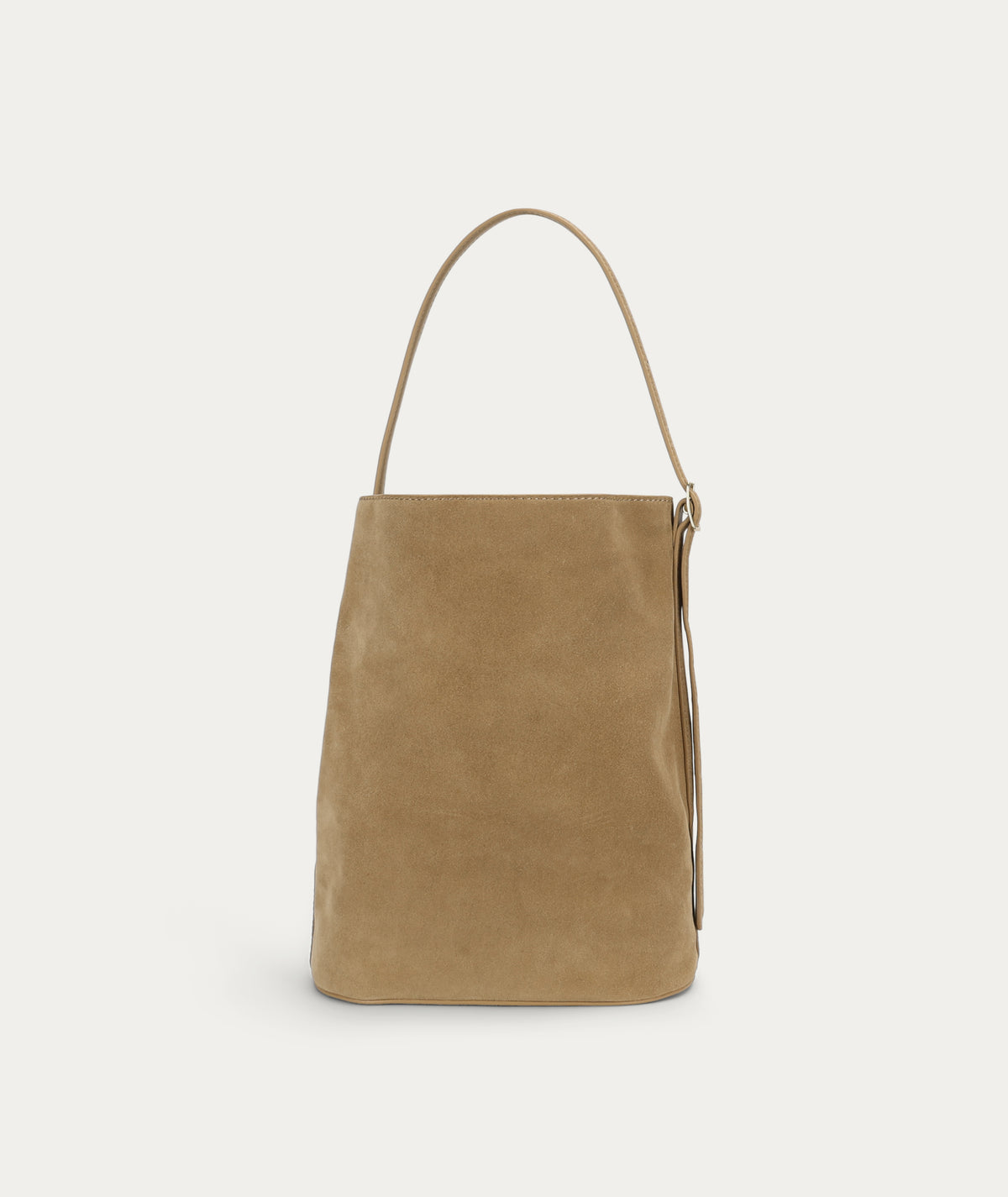 Clippity Tote Oat Suede