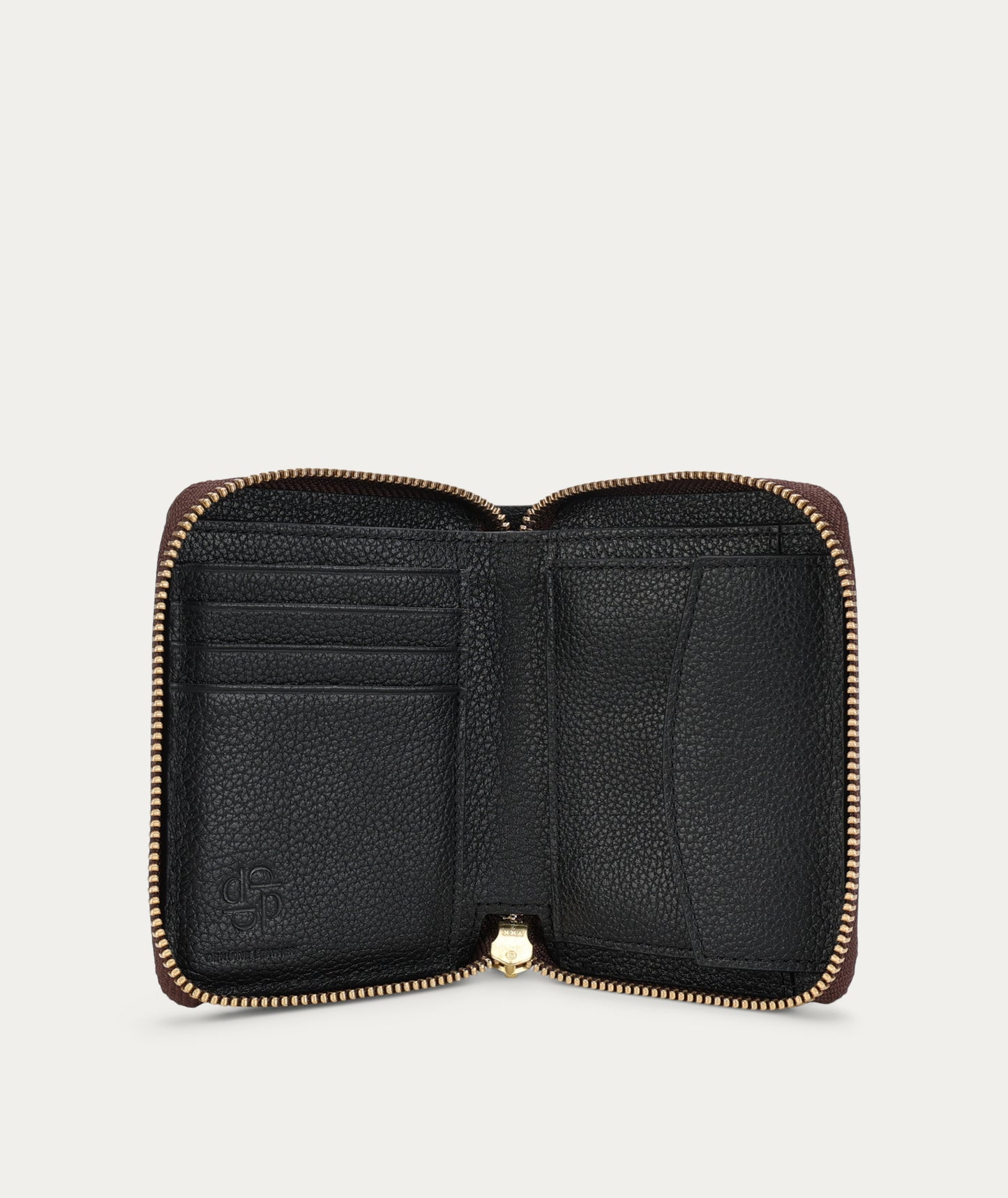 Mini Wallet Espresso Croc