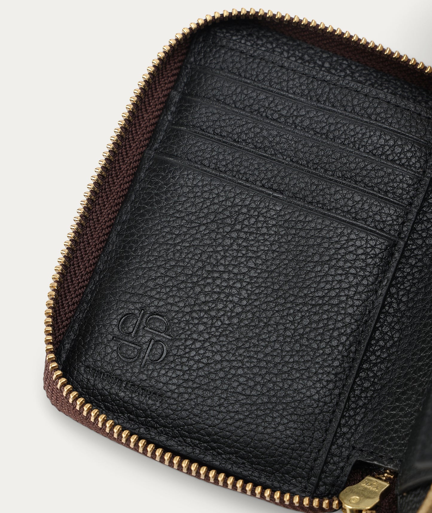 Mini Wallet Espresso Croc