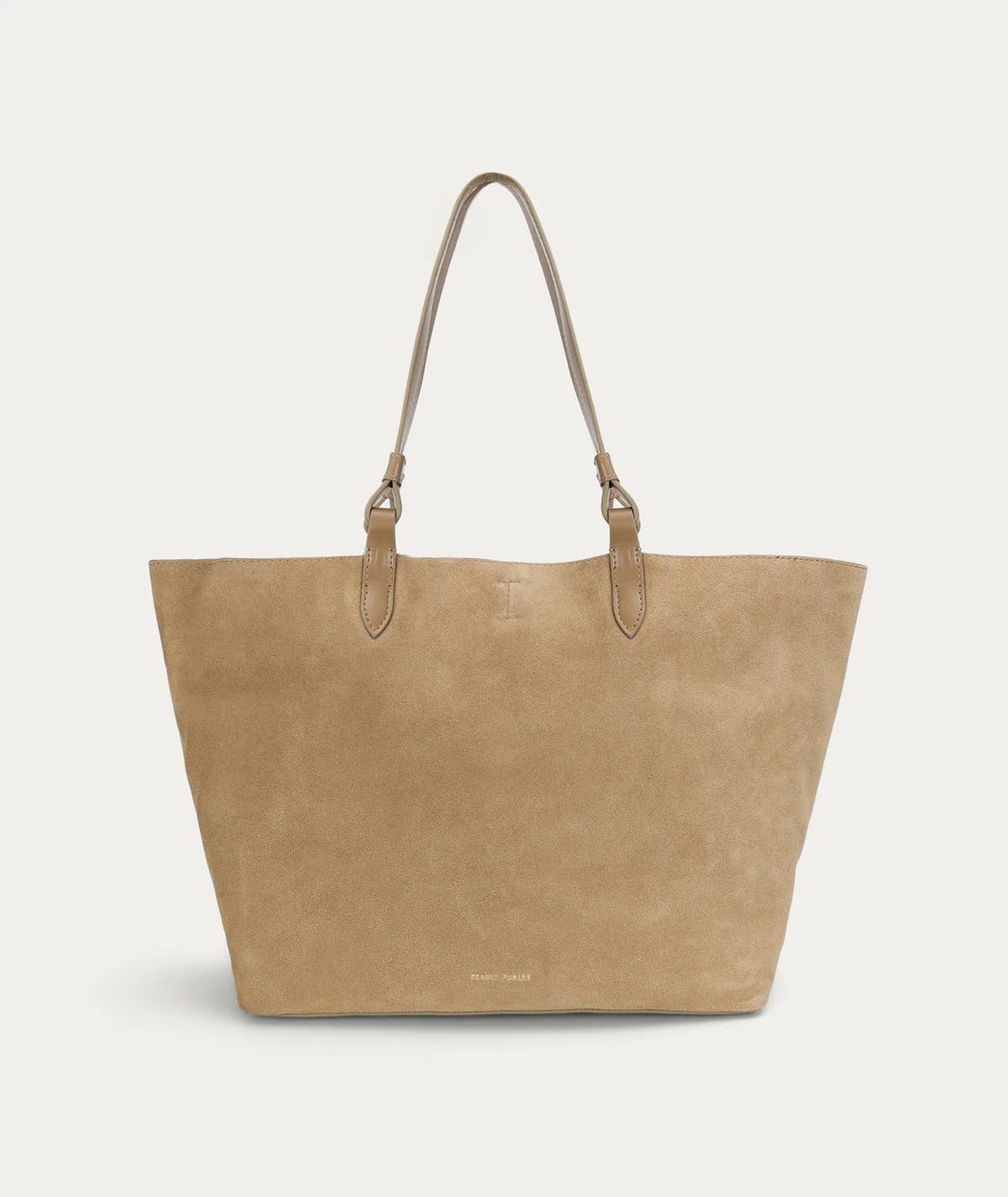 Large Bandit Tote Oat Suede