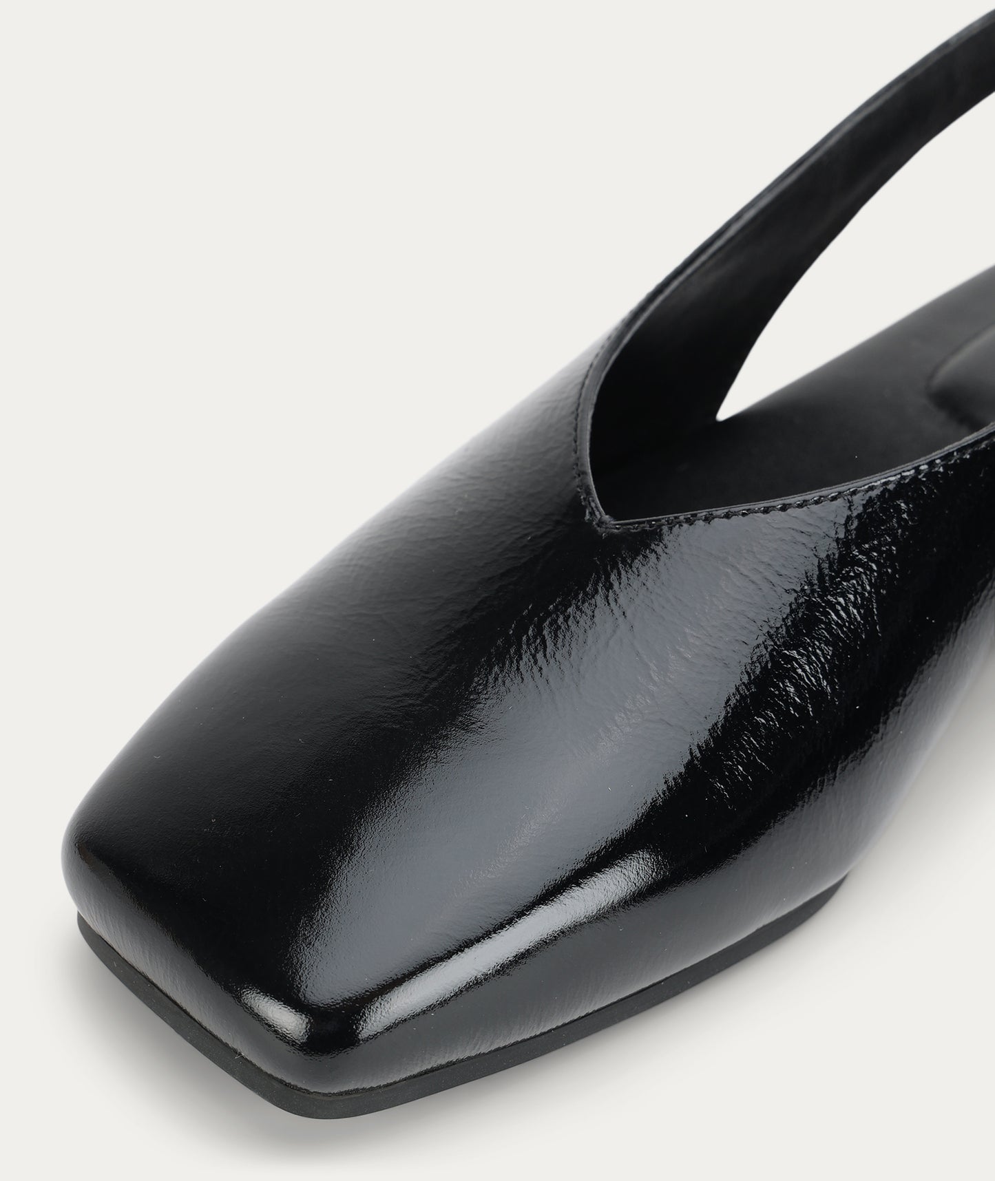 Saddleback Flat Black Patent