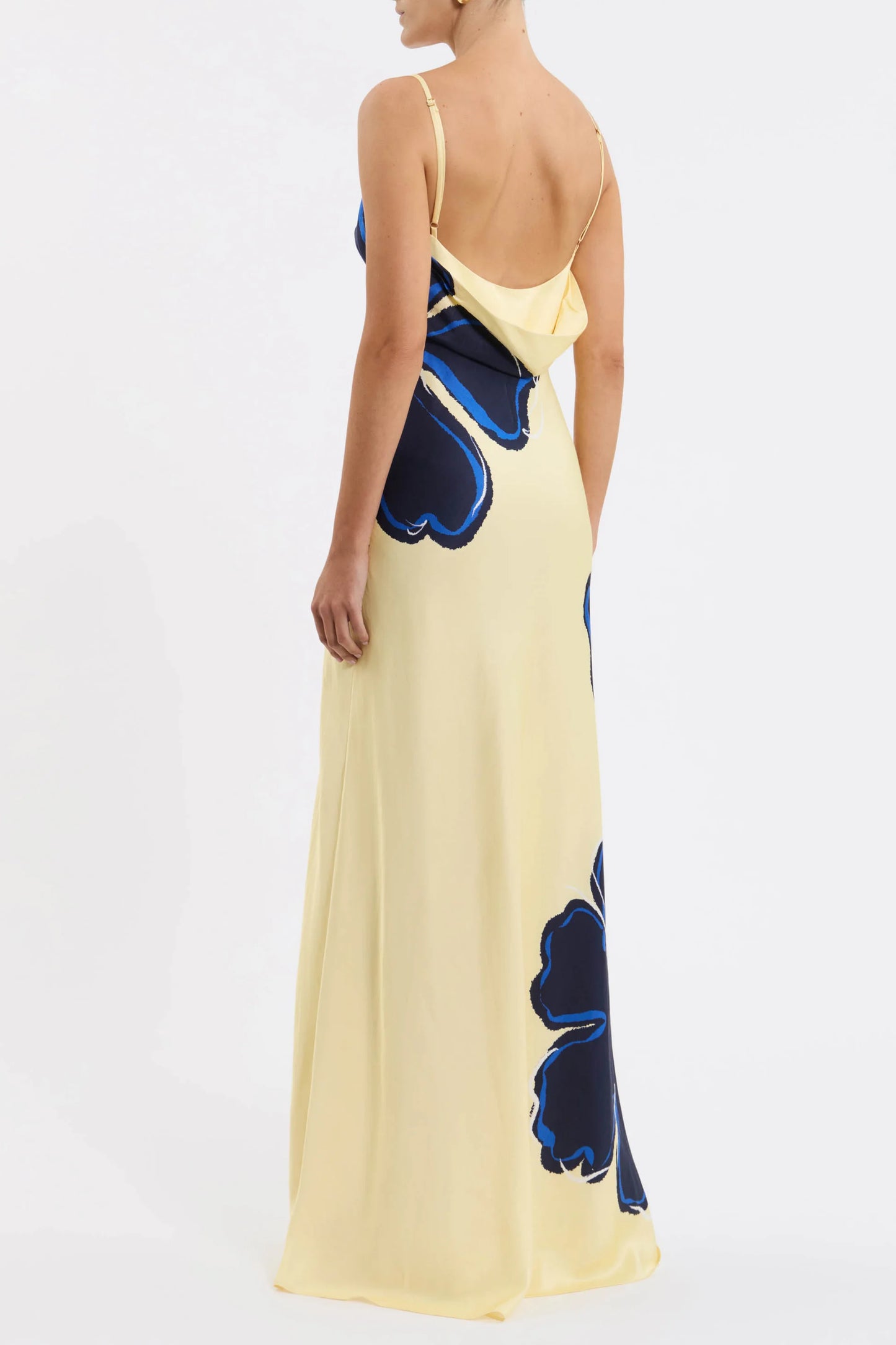 Indigo Bloom Maxi Dress