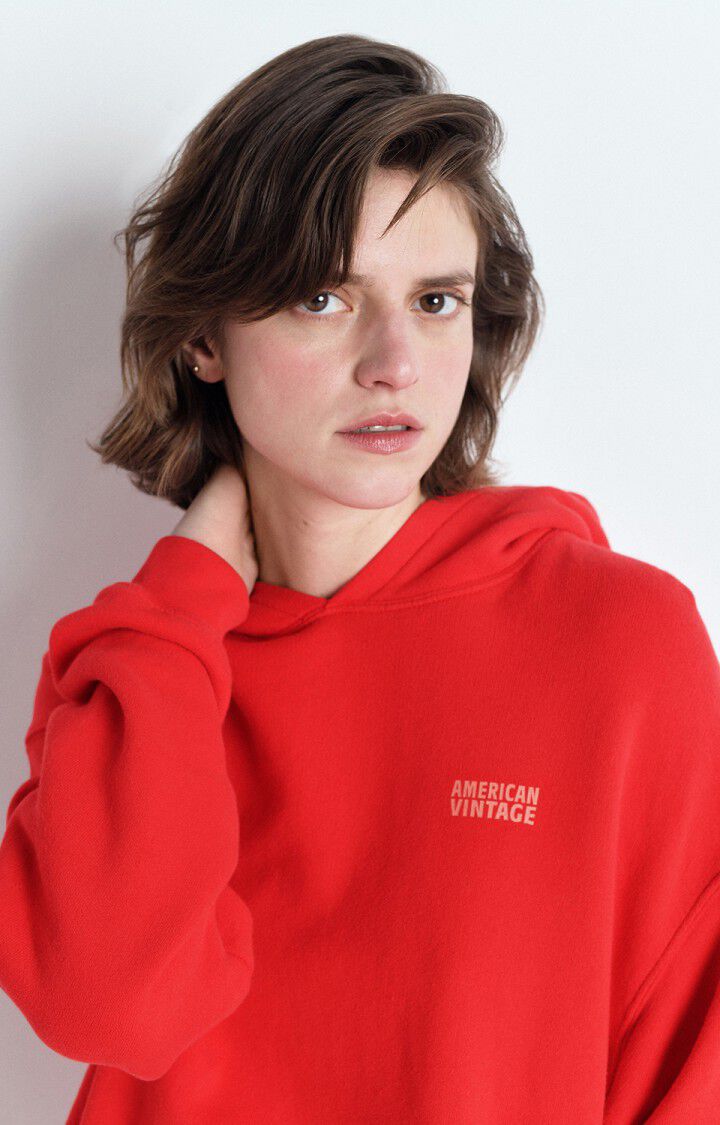 Women's Hoodie Izubird Vintage Strawberry