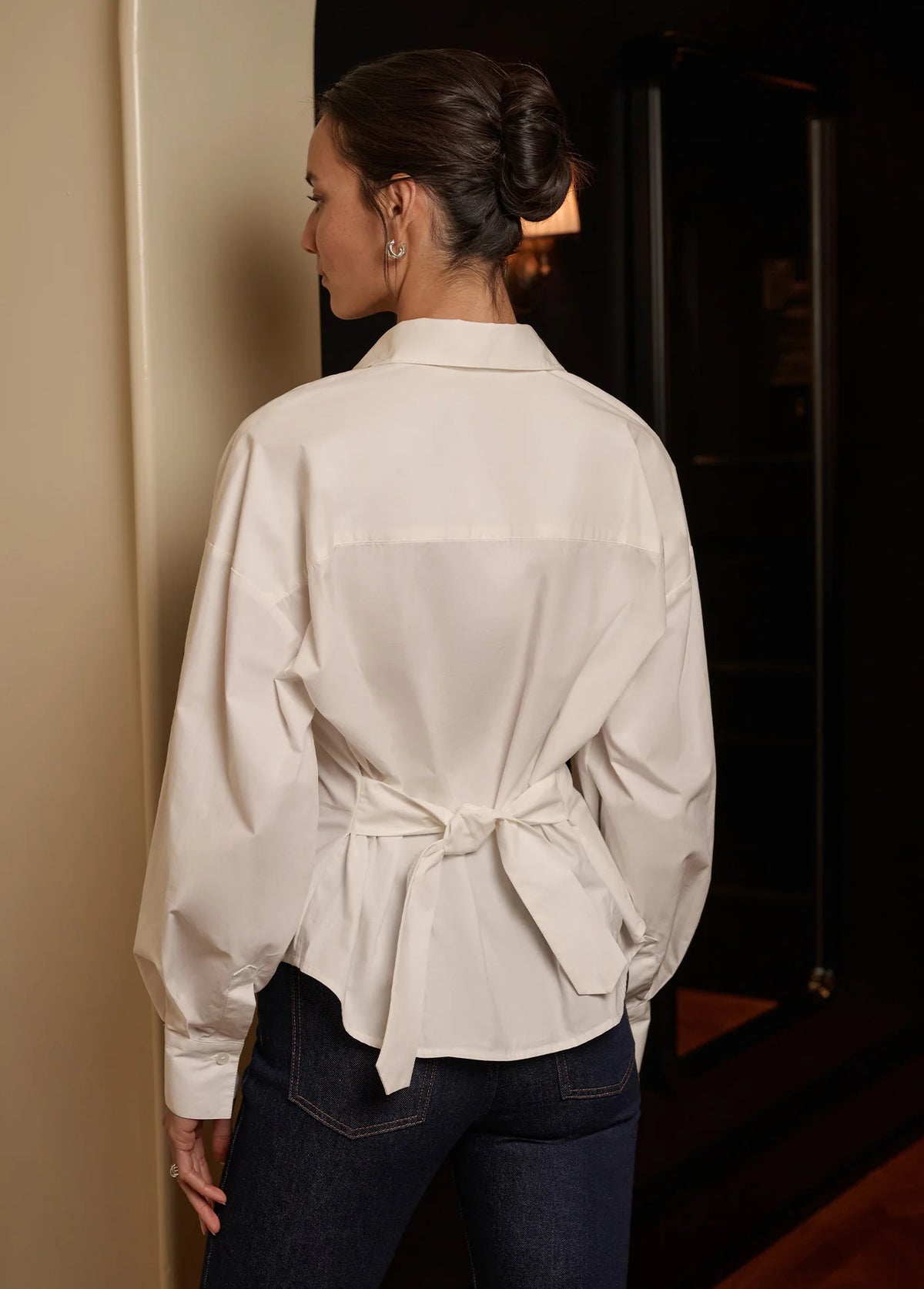 Back Story Shirt White