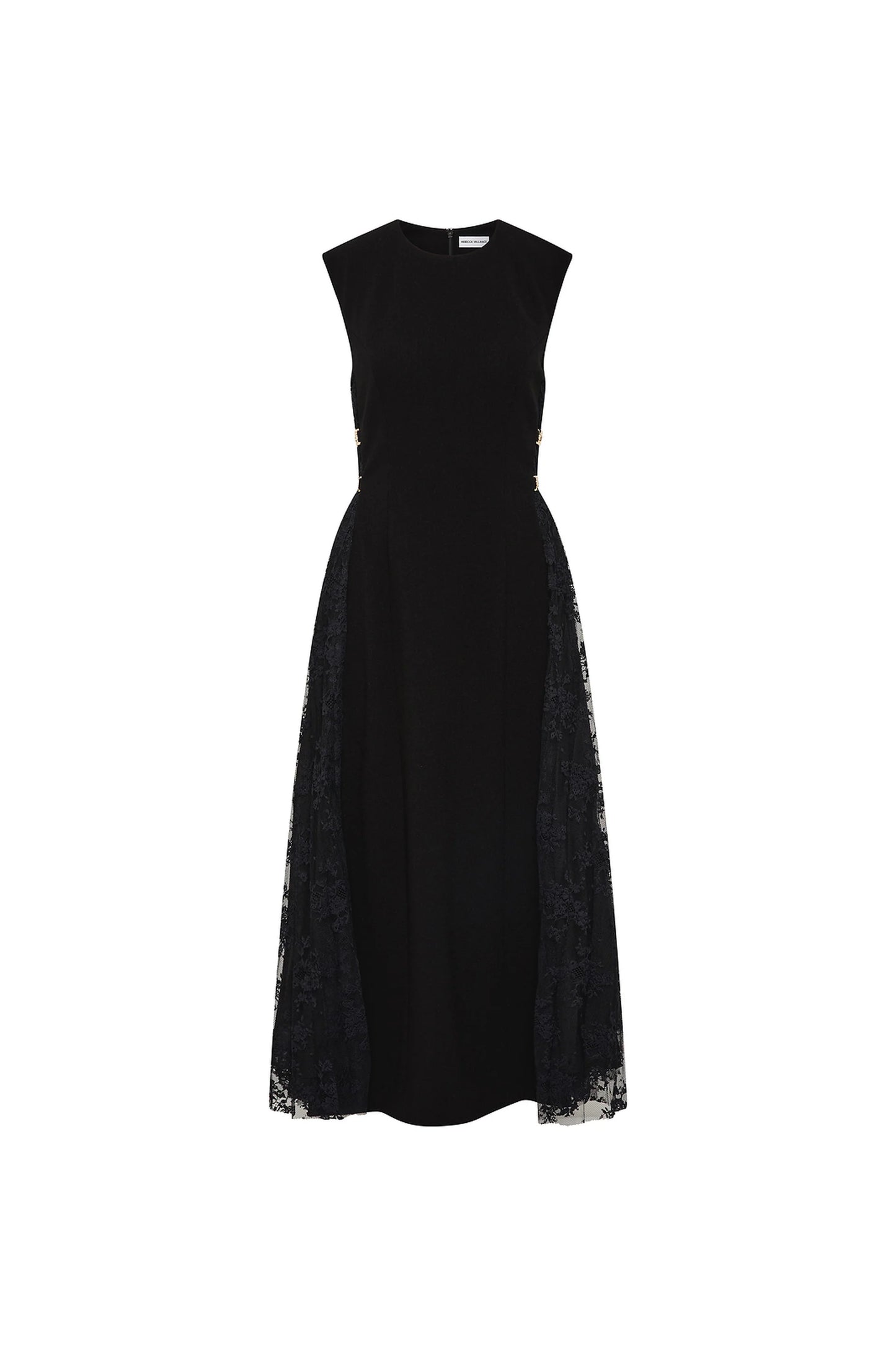 Milena Midi Dress Black