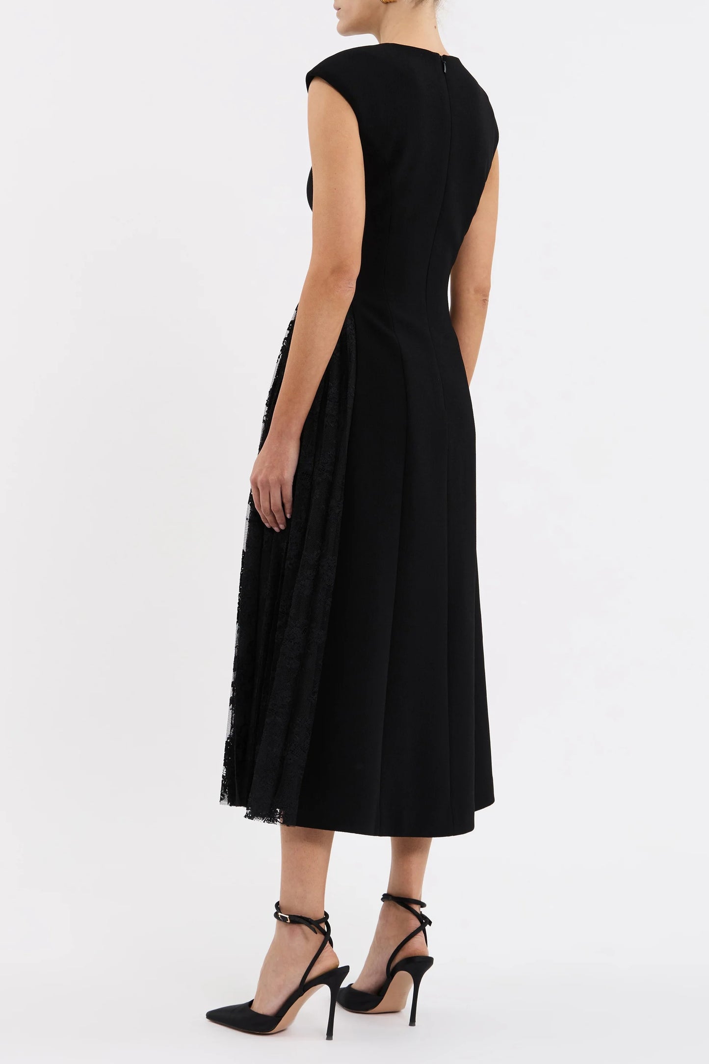 Milena Midi Dress Black