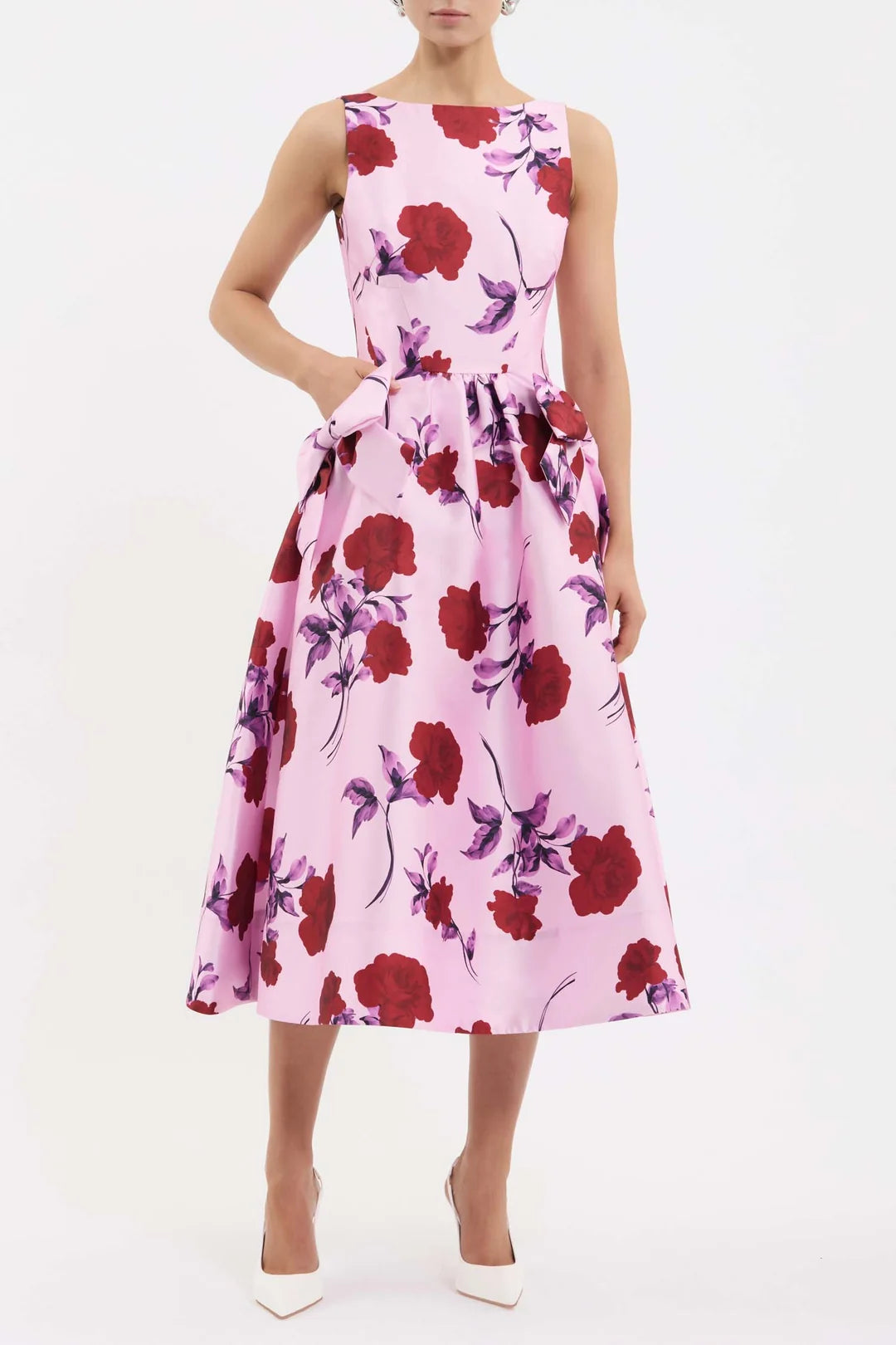 Melora Midi Dress Lilac Rose