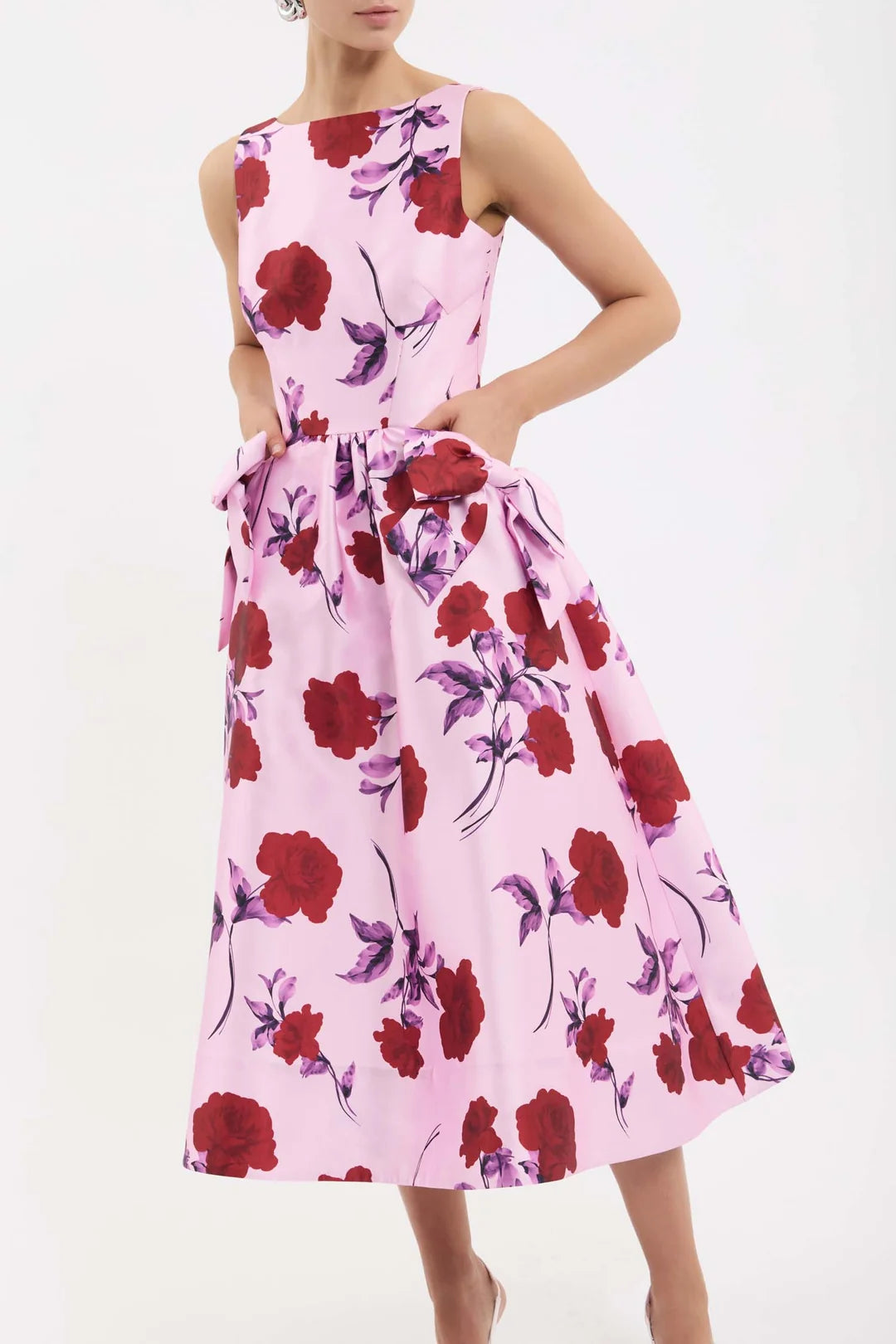 Melora Midi Dress Lilac Rose