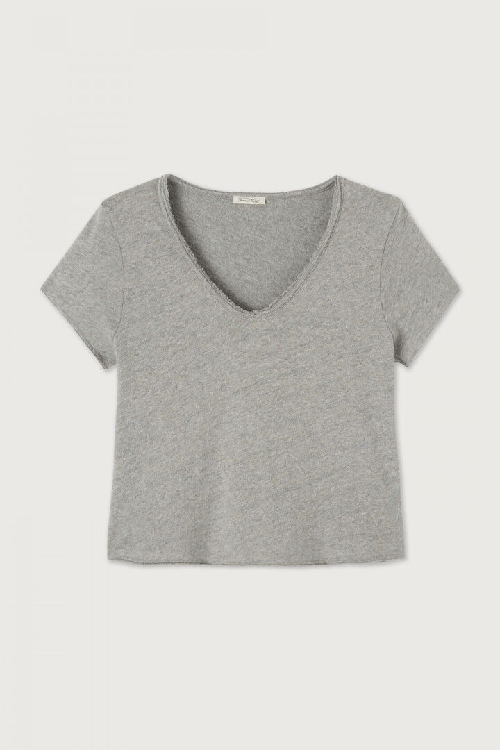 Sonoma V-Neck T-Shirt Heather Grey