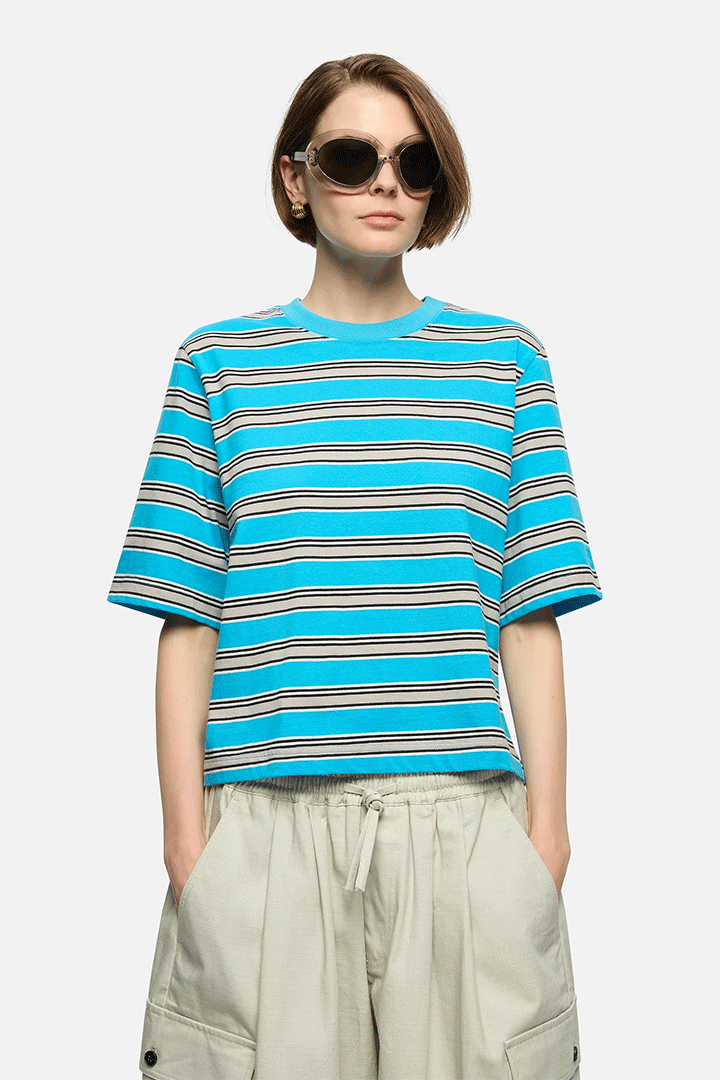 Celeste Tee Turquoise