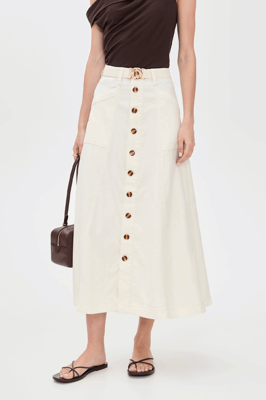 The Lila Skirt Gardenia