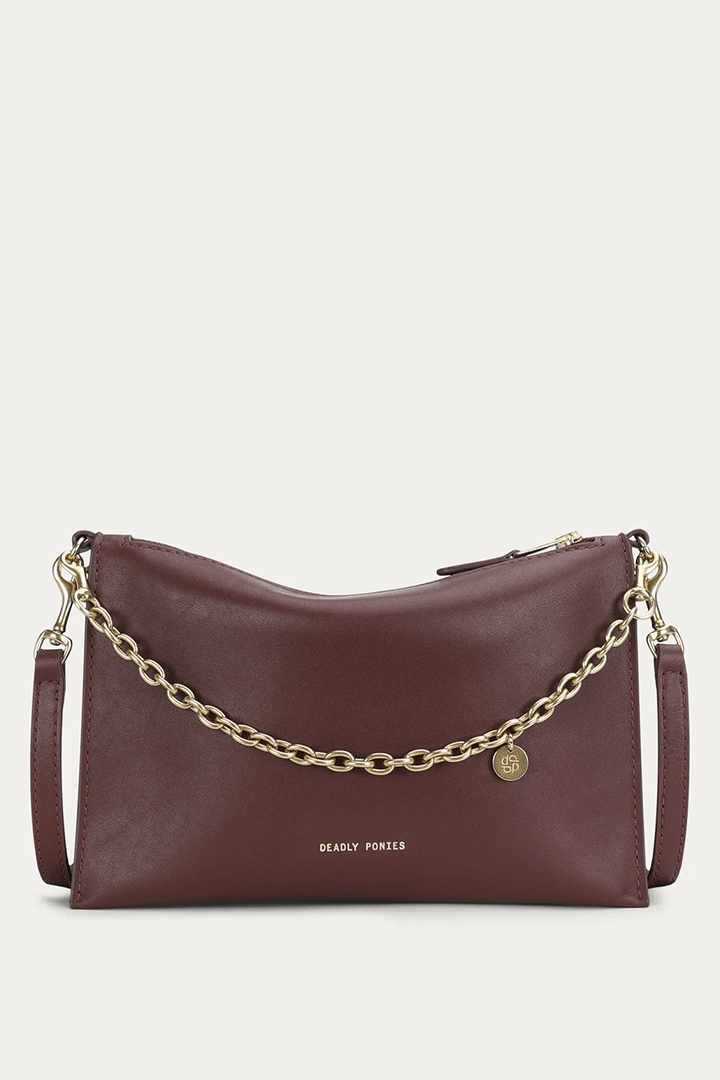 Siamese Bag Dark Cherry
