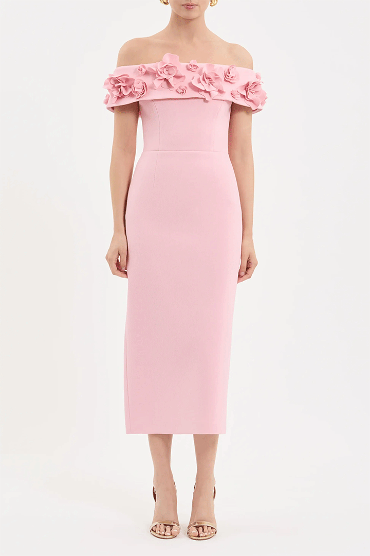 Yorkshire Midi Dress Blossom