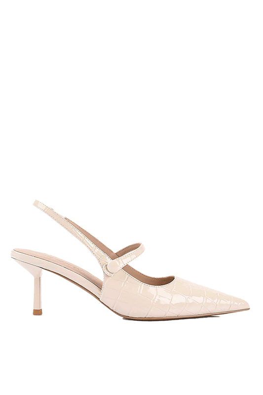 Scarlett Heel Ivory
