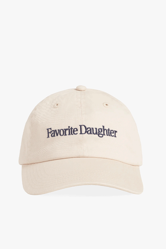 Classic Logo Baseball Hat - Khaki/Ecru