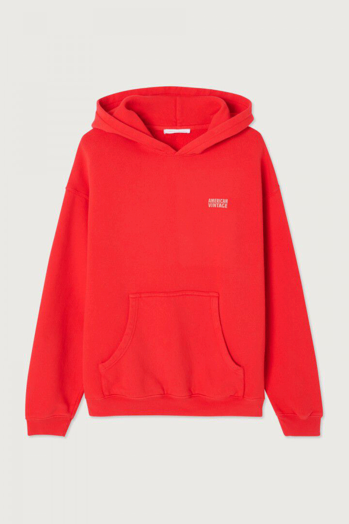 Women's Hoodie Izubird Vintage Strawberry