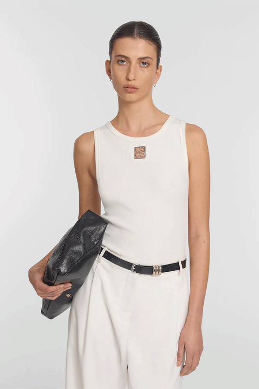 V&W Metal Tank Ivory