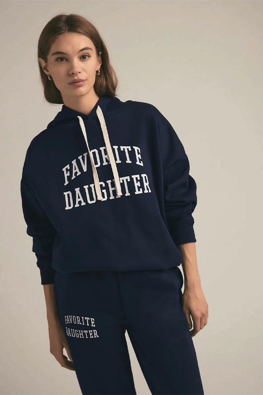 The Collegiate Hoodie Navy