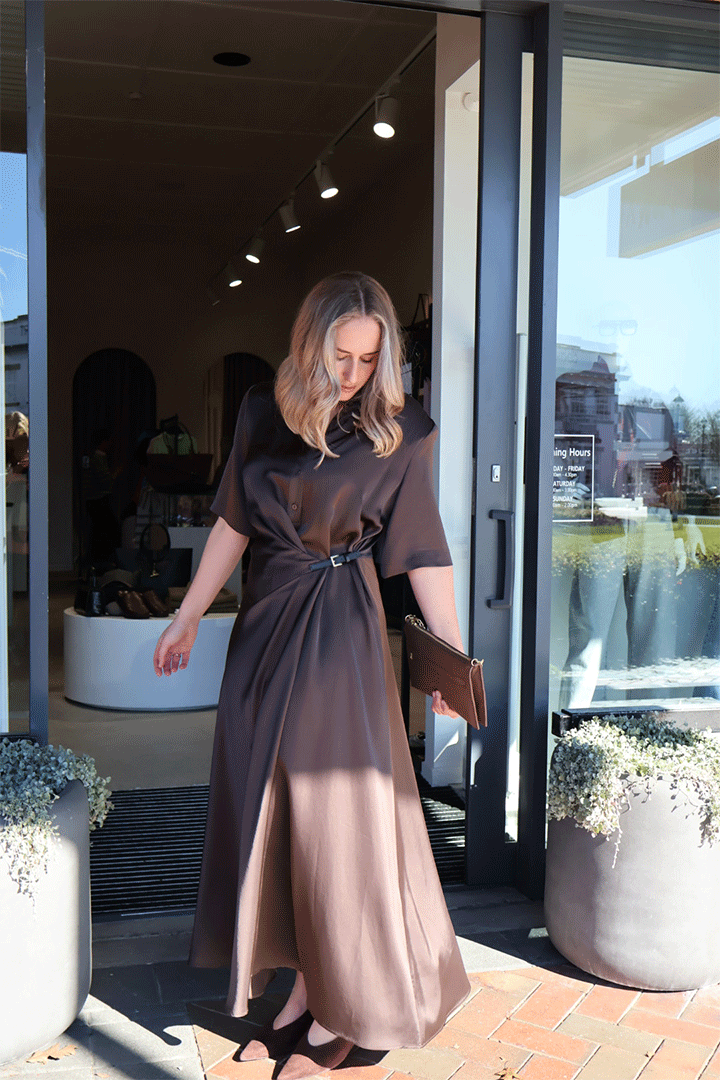 Scorpius Dress Chocolate