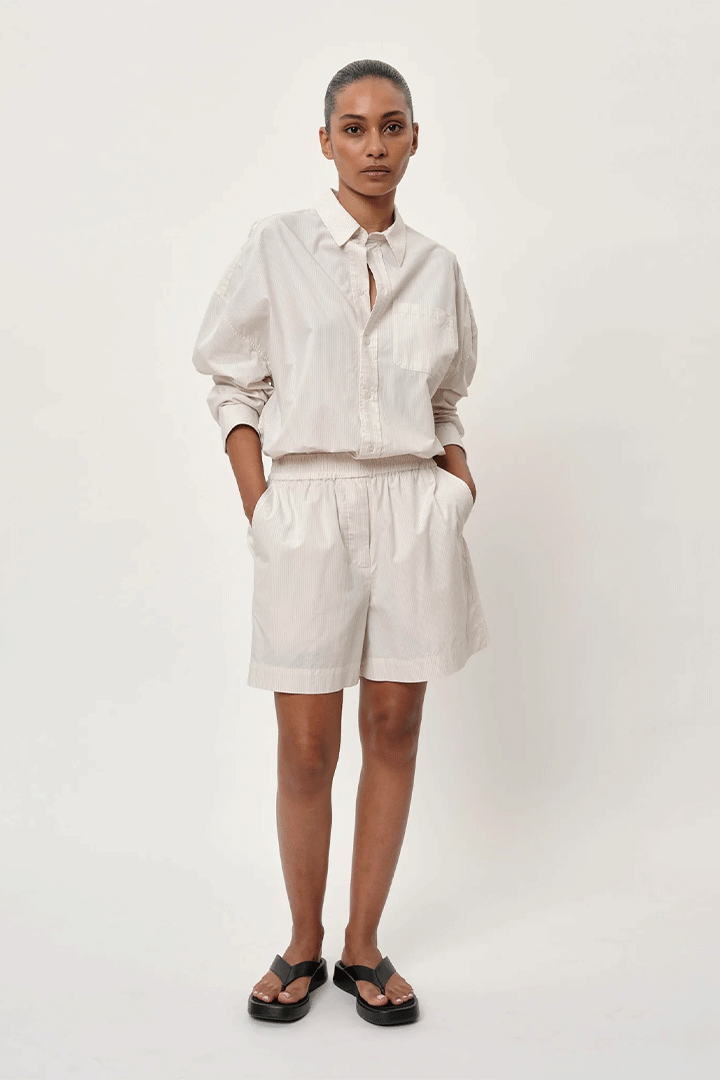 Alma Short - Pinstripe