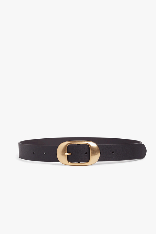 The Skinny Jean Belt Dark Brown