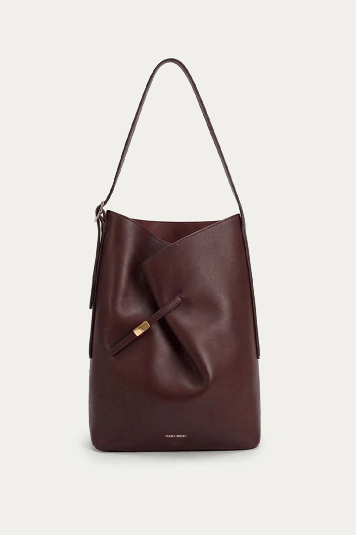 Clippity Tote Dark Cherry