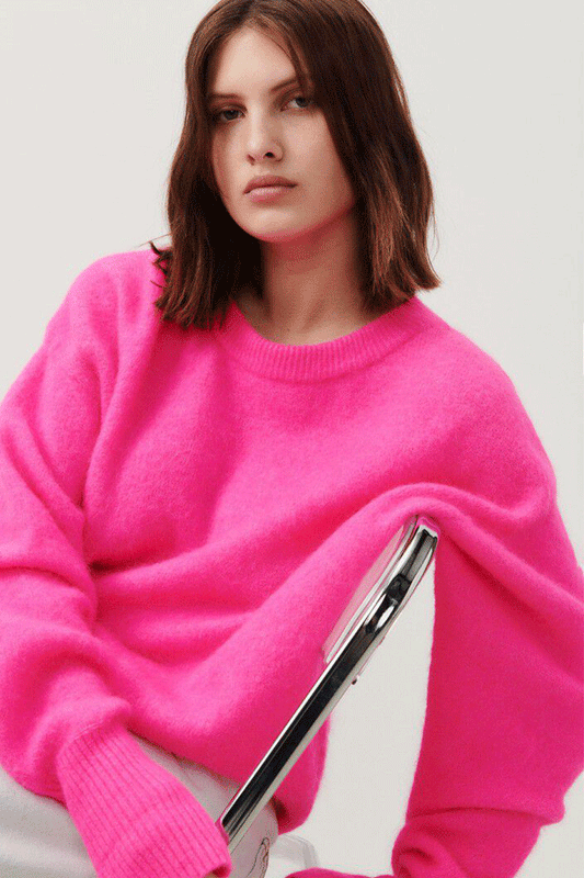 Women's Jumper Vitow Neon Pink