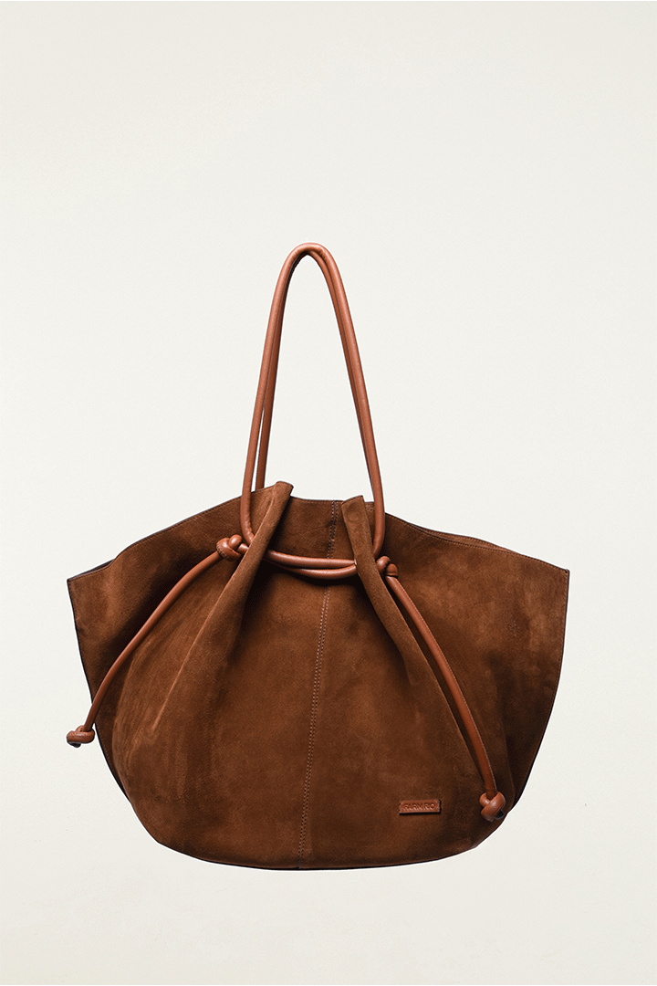 Suede Tote Bag