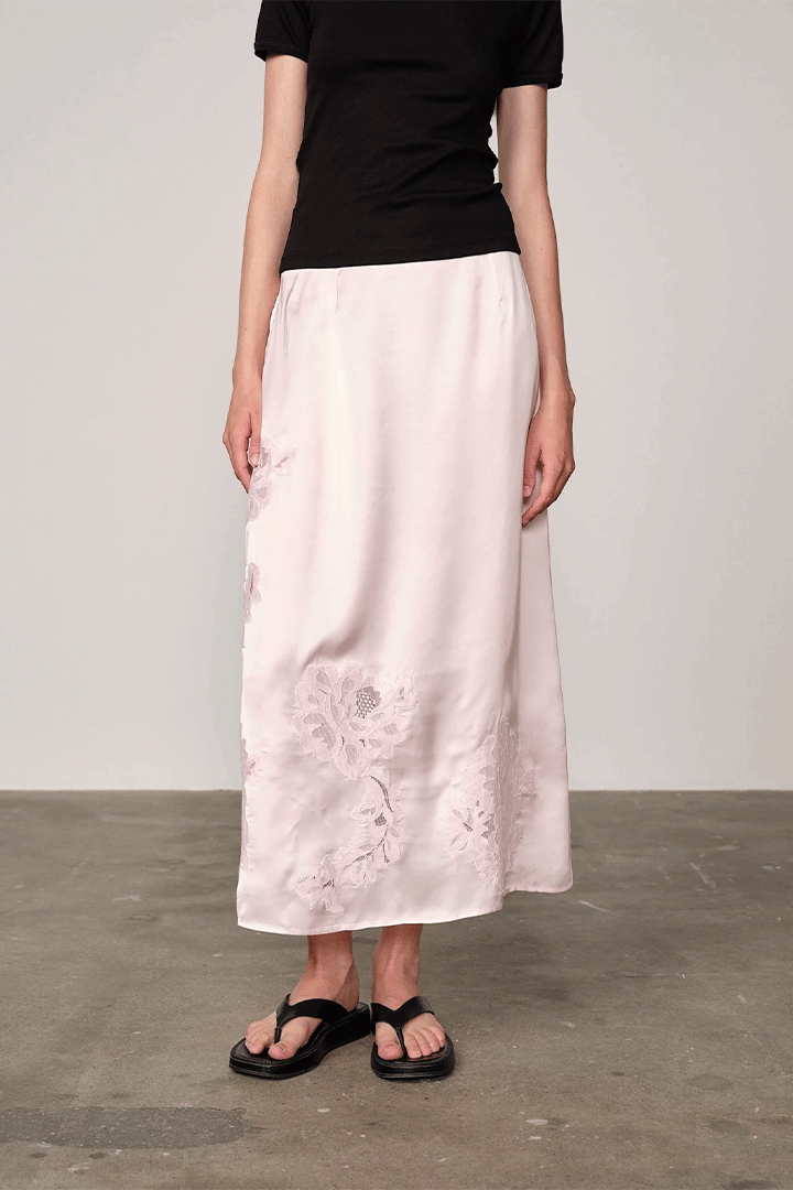 Amanda Skirt Pale Pink