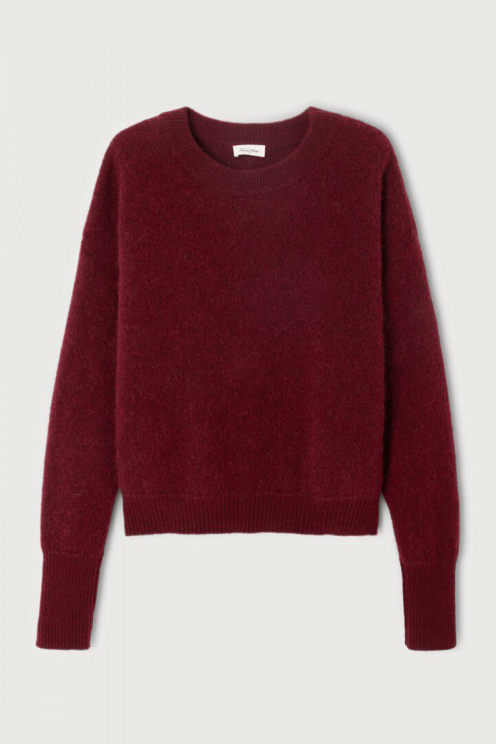 Women's Jumper Vitow Dark Red Melange