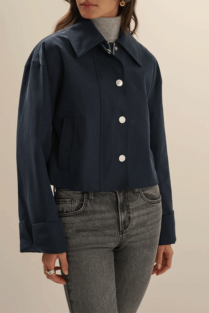 The Rue Cropped Jacket