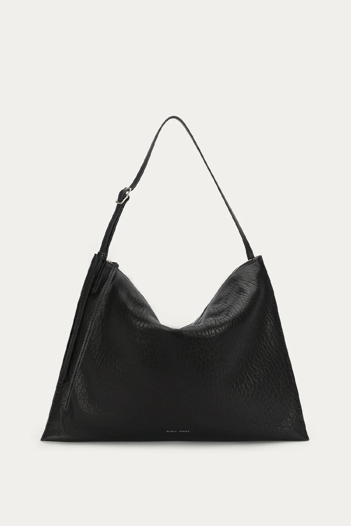 Mini Chopalopagus Bag Black Bulle/Brass