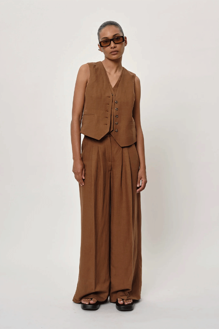 Lotus Pant - Toffee