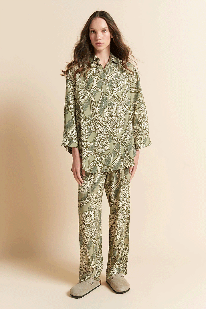 Karen Walker Ocean Paisley FL PJ Olive