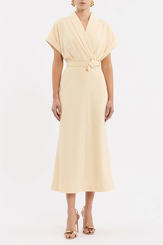 Rowan Midi Dress Butter
