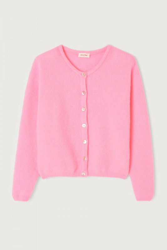 Women's Cardigan Vitow Pink Melange