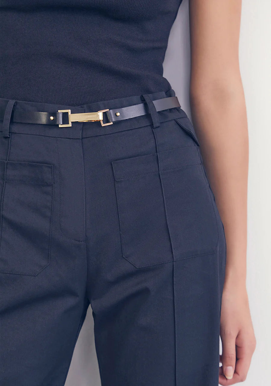 Halston Belt Black