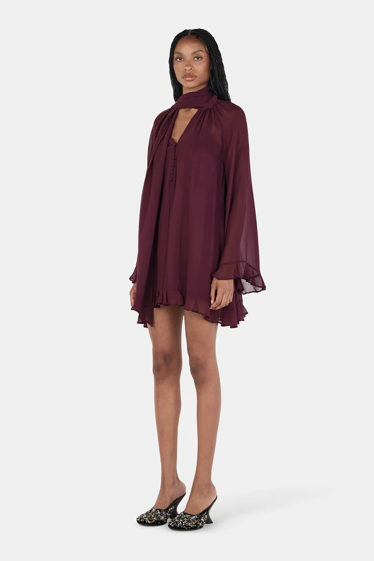 Willow Mini Dress Pinot