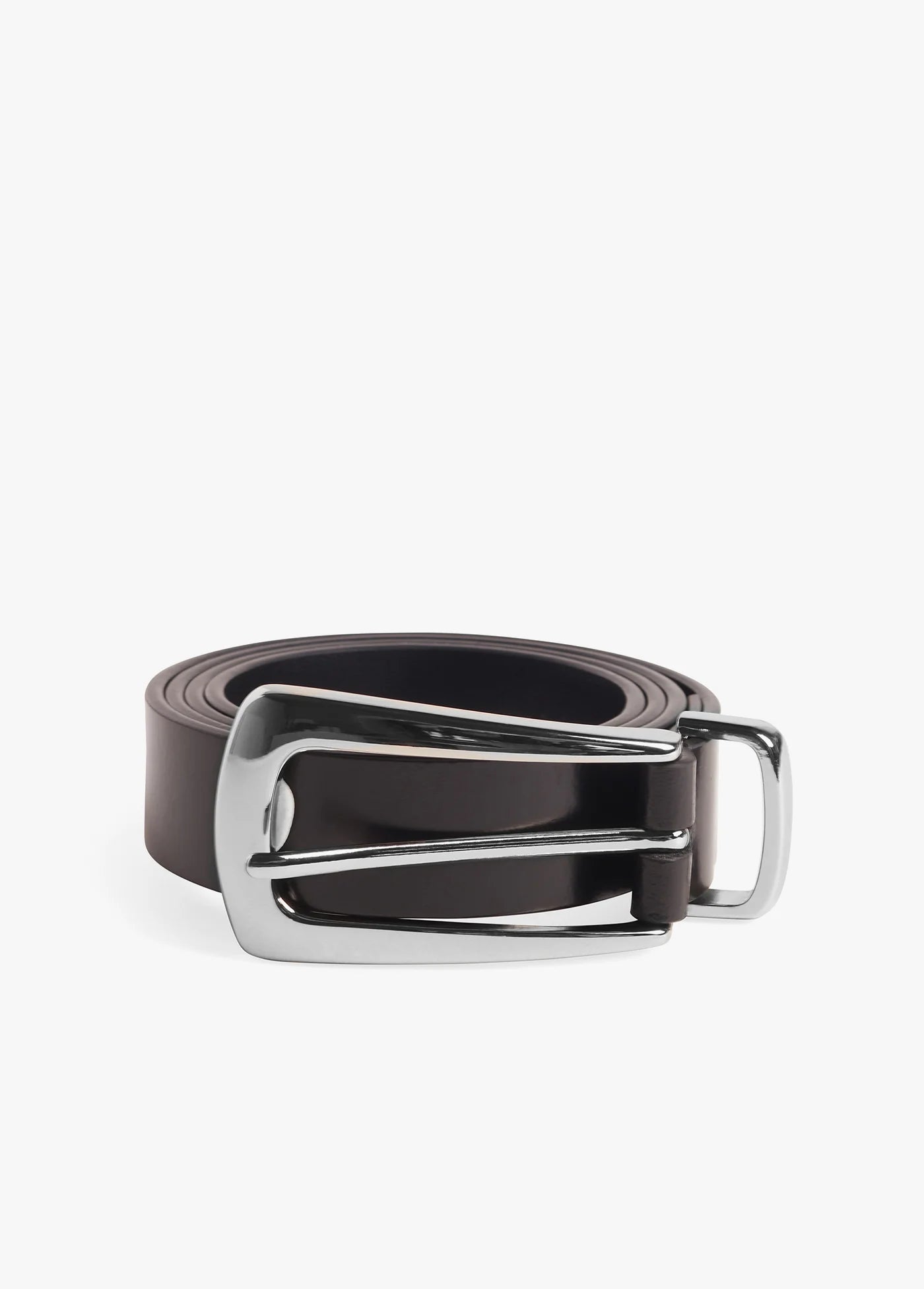The Statement Belt - Black/Nickel