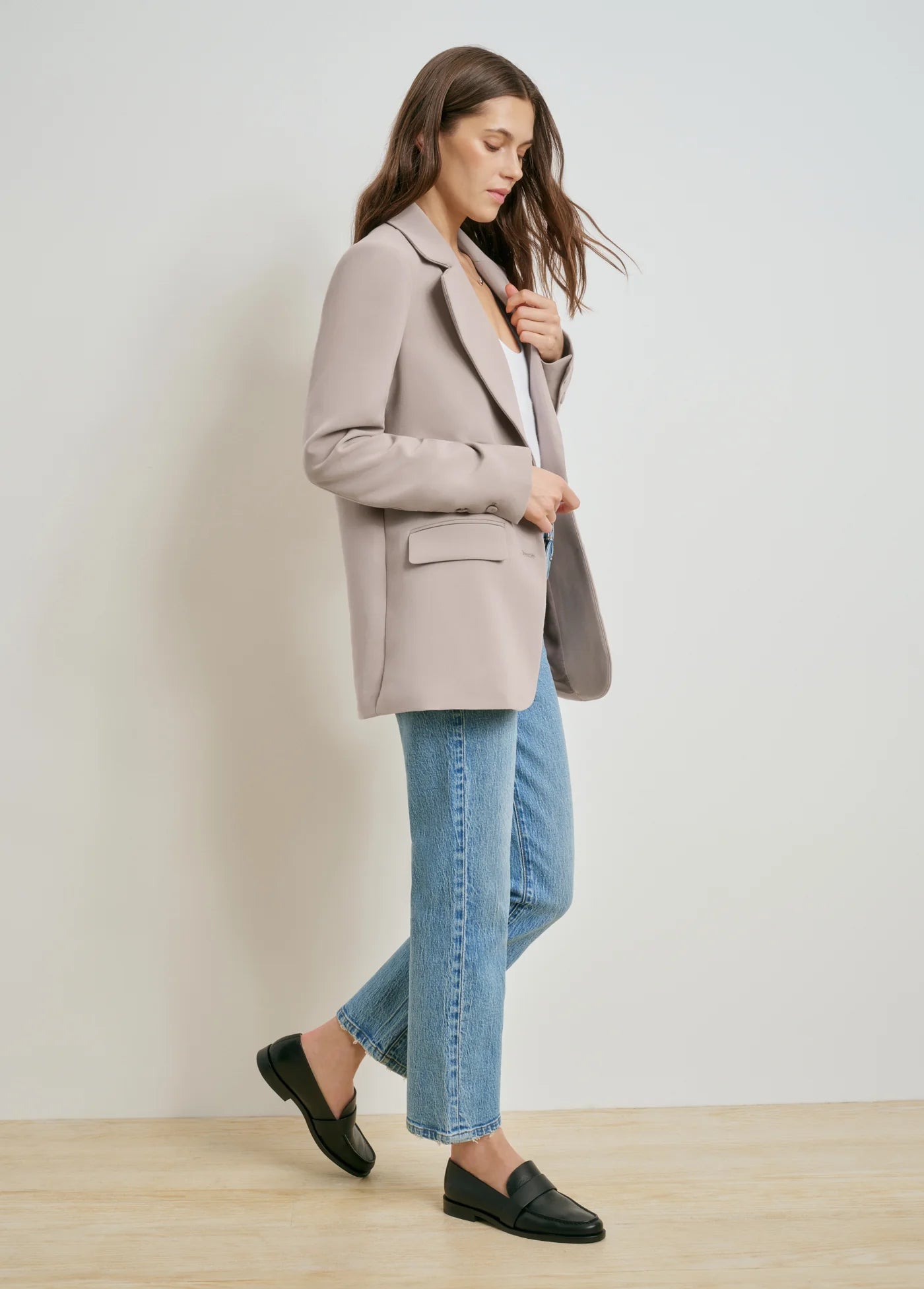 The Favorite Oversized Blazer Soft Taupe