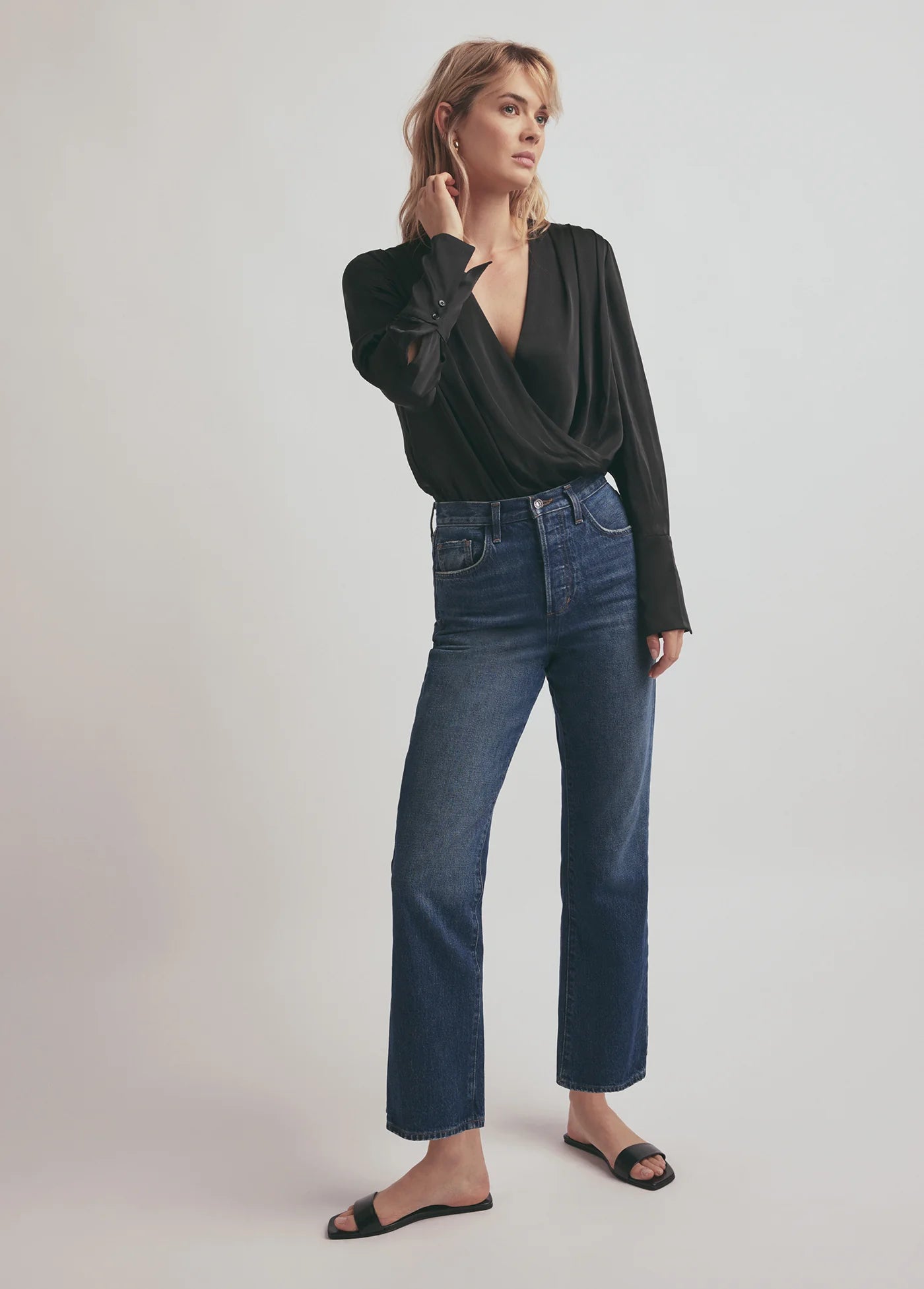 The Date Blouse Black